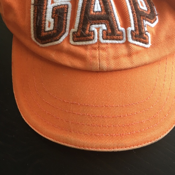 🚨4/$15🚨 Gap Orange & Brown Ball Cap - Picture 3 of 7